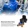 Electronic Drain Valve DN15 G1/2 16bar Working Pressure Brass Noise