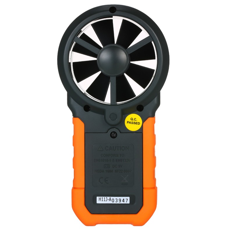 PEAKMETER Handheld Anemometer Portable Wind Speed Meter CFM Meter Wind