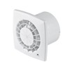 12V DC Bathroom Extractor Fan 100mm / 4" with Ball