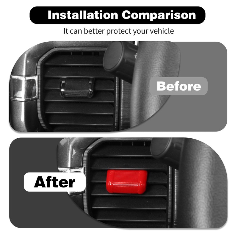 HTHE Center Console Air Conditioner Outlet Vent Adjustment Trim Central