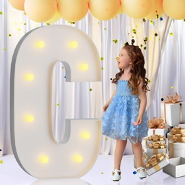 imprsv Marquee Light Up Letters, 3FT Marquee Letters Mosaic Light Up Letters for Birthday Baby Shower Wedding Engagement Party Backdrop Decor, Large Marquee Letters for Party Decorations, Letter C