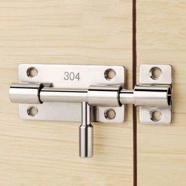 Stainless Steel Slide Bolt Door Latch Latch 2ea