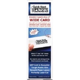 Deb Moffett-Hall Quick Start Peyote Cards by Deb Moffett-Hall - QSP6 11/0 Bracelet & tapestry