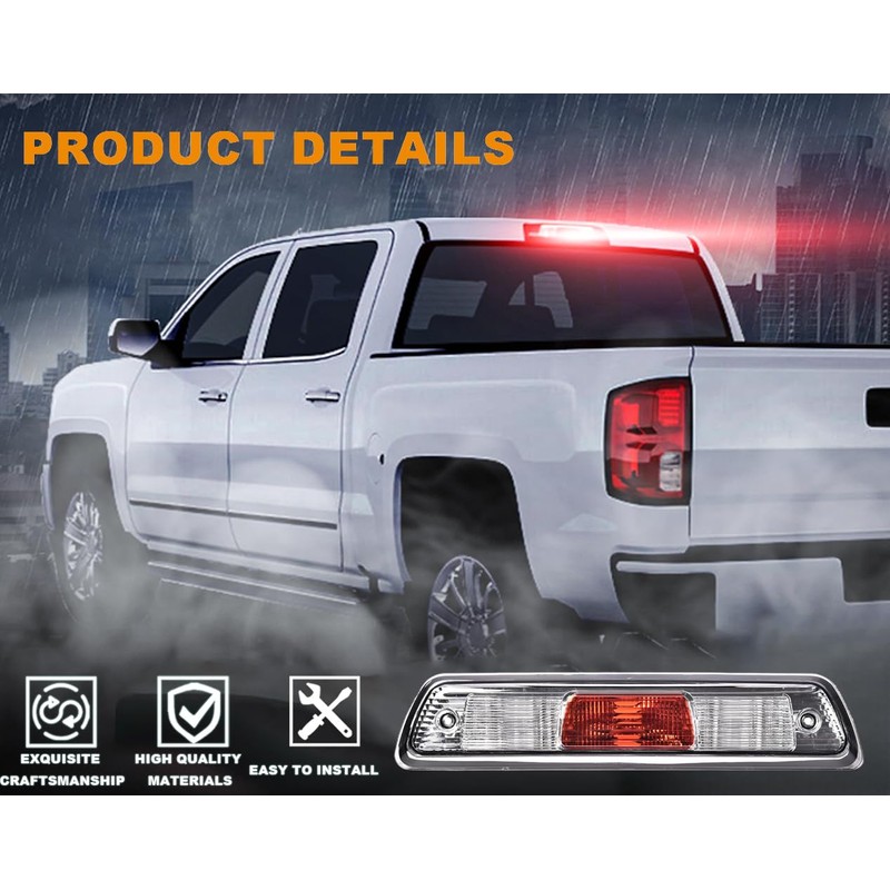 G-PLUS Third Brake Light Compatible with Ford F150 Truck 2009-2014