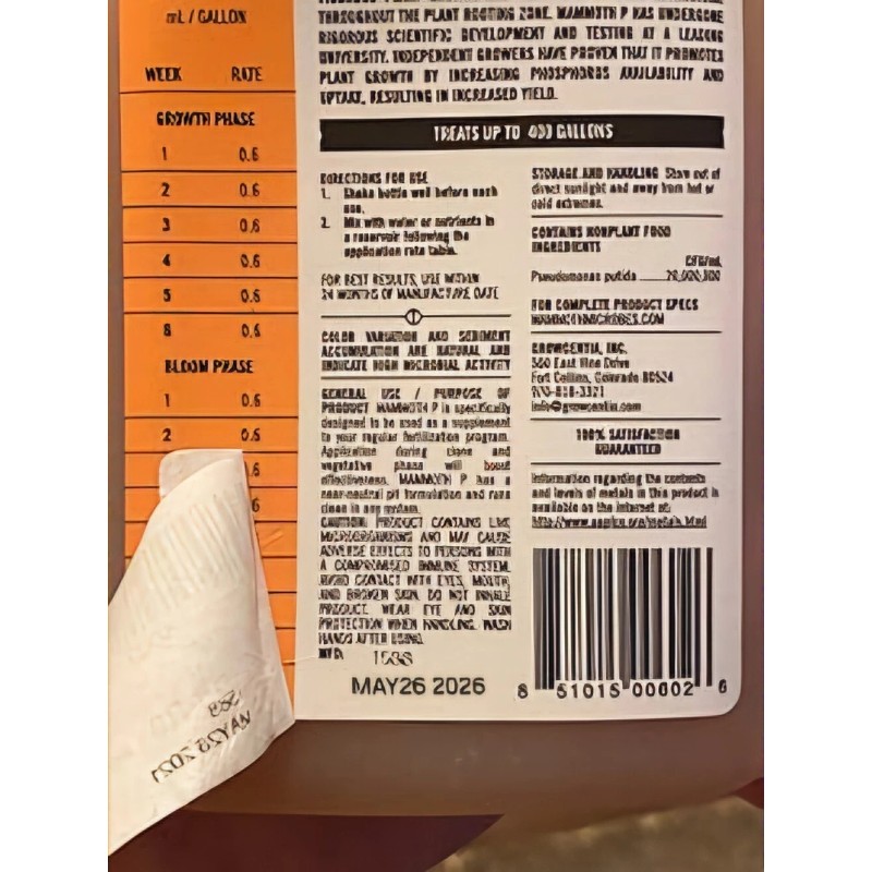 Mammoth P Bloom Booster | Organic Microbial Inoculant | 16%