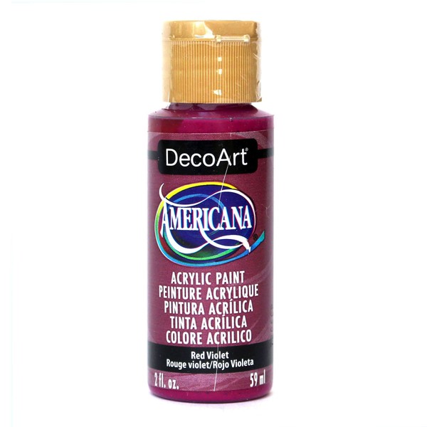 DecoArt Americana Acrylic Paint, 2-Ounce, Red Violet