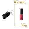 Hera 헤라 블랙 키링 & 헤라 센슈얼 파우더 매트 리퀴드 145호 포에버영 미니 1.4g 세트 Hera Black Keyring & Hera Sensual Powder Matte Liquid No. 145 Forever Young Mini 1.4g Set