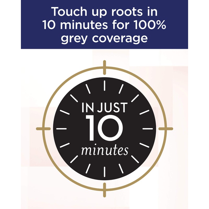 Clairol Root Touch-Up Permanent Hair Dye, 4 Dark Brown