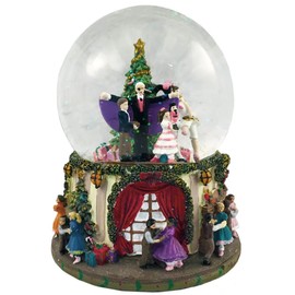 Nutcracker Ballet Gifts, Snow Globe Christmas, Clara Fitz and Uncle Drosselmeyer Musical Globes, Music by Tchaikovsky Nutcracker Suite March in A Party Scene, Great Holiday Home Decor