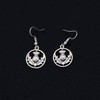 BAUNA Inspired Jewelry Scotland Thistle Dangle Earrings for Women Scottish