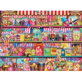 Buffalo Games - Aimee Stewart - Sweet Shoppe - Rompecabezas de 1000 Piezas para Adultos, Rompecabezas desafiante Perfecto para Noches de Juego, tamaño Terminado 26.75 x 19.75 Pulgadas