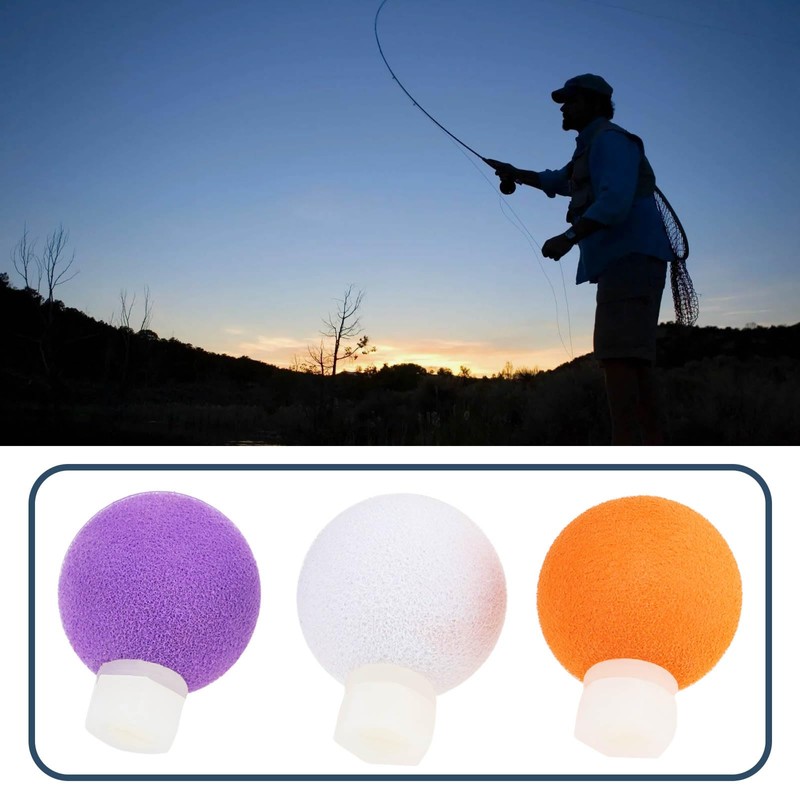 AS Axis Spindleon 6Pcs 32mm Foam Adjustable Fly Fishing Indicator