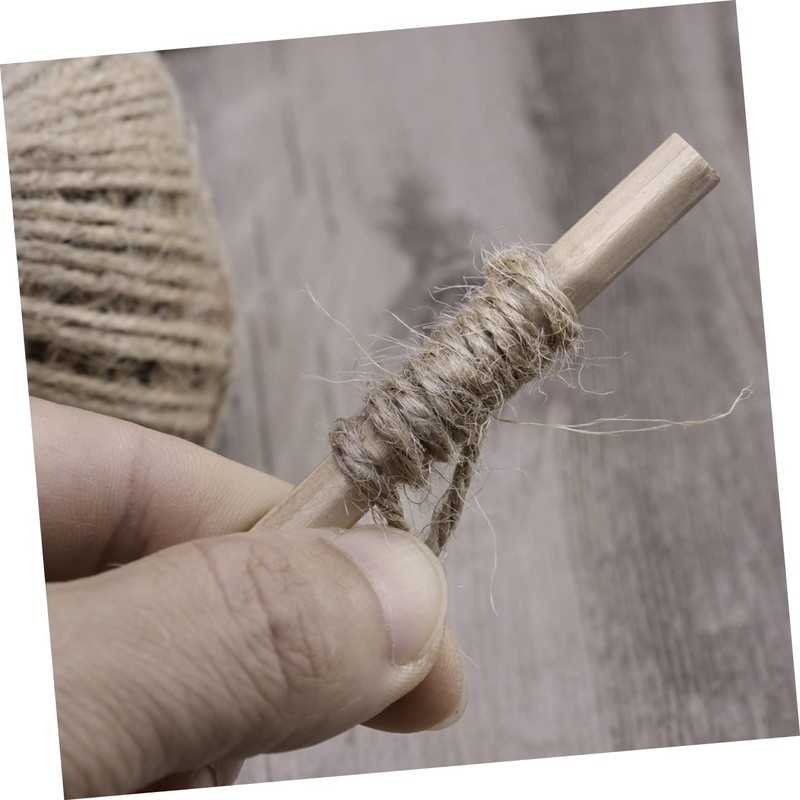 COHEALI 2pcs Jute Twine String Macrame Cord Christmas Twine for