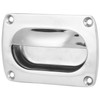 Flush Pull Handle 304 Stainless Steel Door Hardwares for Yacht