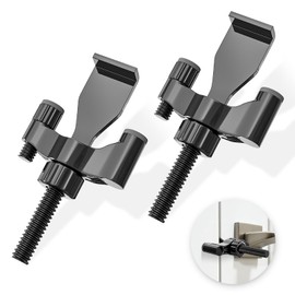 Portable Door Lock, 2pcs Home Security Door Locker, Upgraded Door Stoppers Door Lock Devices for Traveling/Home/Hotel, Stainless Steel Security Lockdown Locks for Additional Safety and Privacy