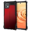 Elecom Aquos Sense6 Hybrid Case Zero Shock Red PM-S213ZERORD