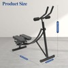 Ab Machine for Home exercise, Ab Crunch Workout Equipment Adjustable