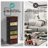 VASICAR 6 Drawers Storage Organizer Cabinet, Decorative Storage Chest, Small