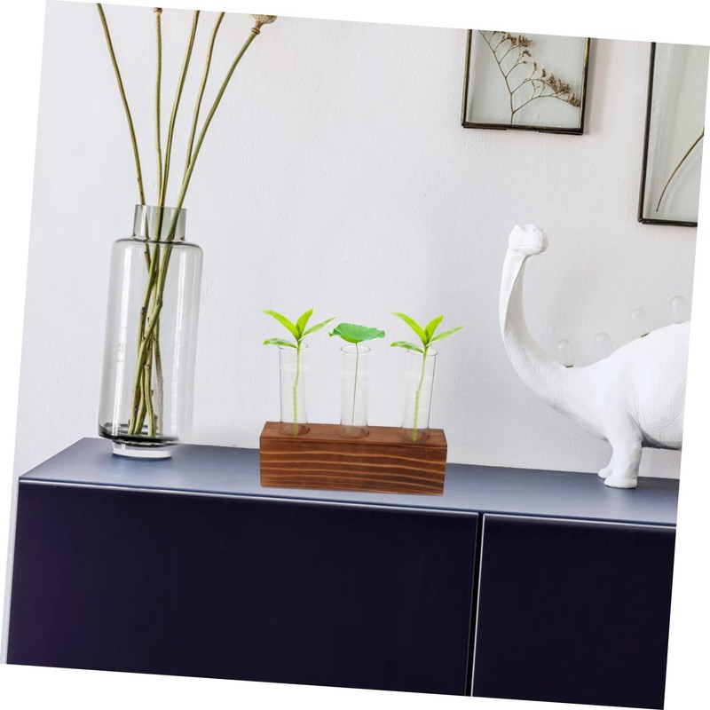 Mobestech 1set Hanging Propagation Tube Stand Test Tube for Hydroponics