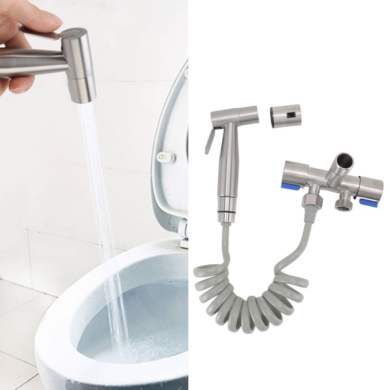 Toilet Bidet Sprayer Efficient Hygienic Pressurized Design G1/2 Male Thread