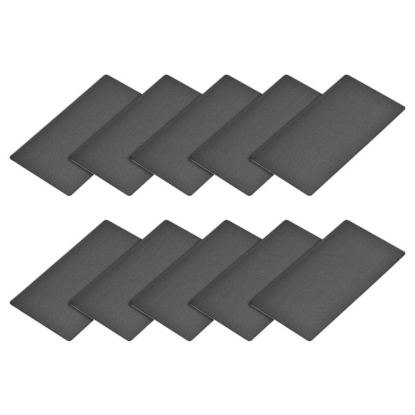 METALLIXITY Blank Metal Card (100mm x 50mm x 0.5mm) 10Pcs,