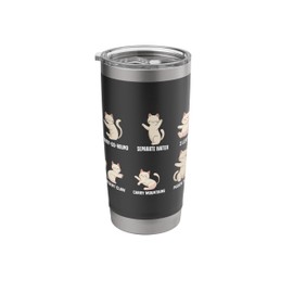 Qigong Chi Gung Qigong Pose Martial Arts Tai Chi Qigong Stainless Steel Insulated Tumbler