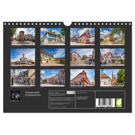 Seligenstadt Impressionen (Wandkalender 2026 DIN A4 quer), CALVENDO Monatskalender: Seligenstadt auf zwölf wunderschönen Bildern festgehalten (CALVENDO Orte)