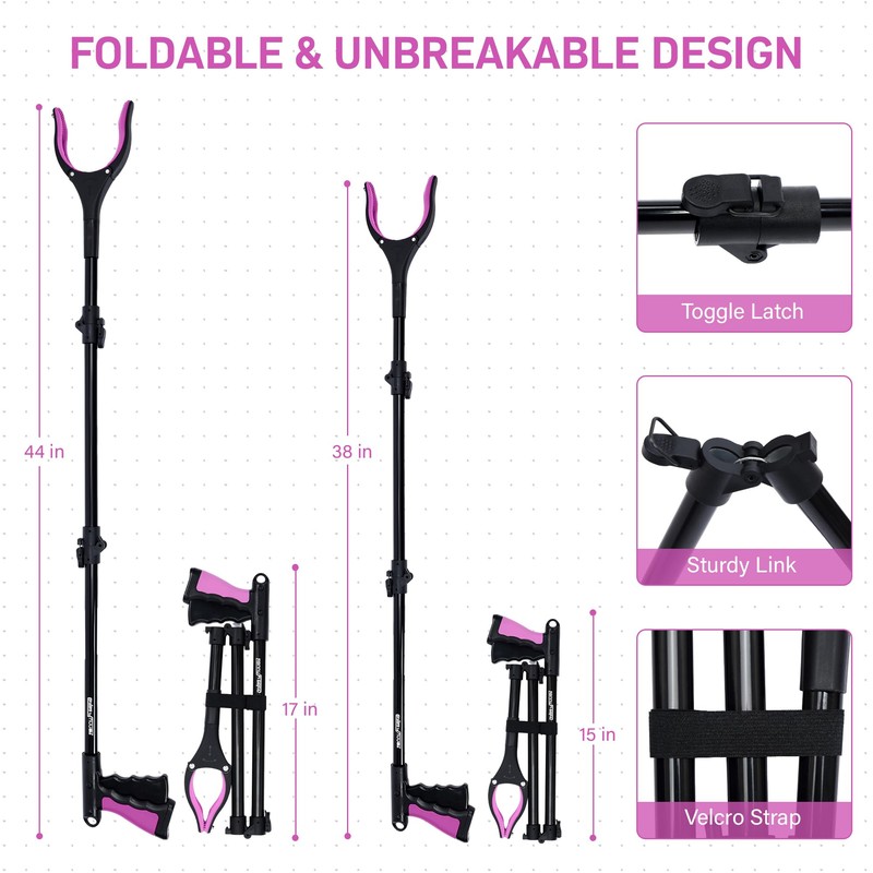 38" & 44" Extra Long Grabber Reacher Tool – 2