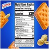 Lance Sandwich Crackers, ToastChee Peanut Butter, 8 Individual Packs, 6