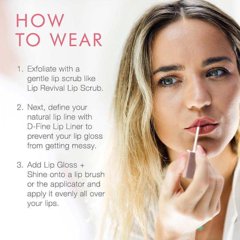 Beauty For Real Plumping Lip Kit con brillo de labios