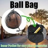 GIEEU 2 Pcs Single Ball Mesh Bag,Ball Storage Net Bag