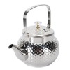 Stainless Steel Teapot with Removable Filter Metal Tea Kettle Coffee