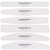 6pc Mixed Shape and Grit Nail Files Double Side Half