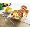 Kakusee HOL-04 Stainless Steel Bowl, Set of 4, Spoon and