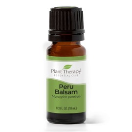 Plant Therapy Peru Balsam Essential Oil 10 mL (1/3 oz) 100% Pure, Undiluted, Therapeutic Grade