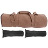 Adjustable Fitness Sandbags Canvas WeightBearing Training Bag for Garden Training(Khaki