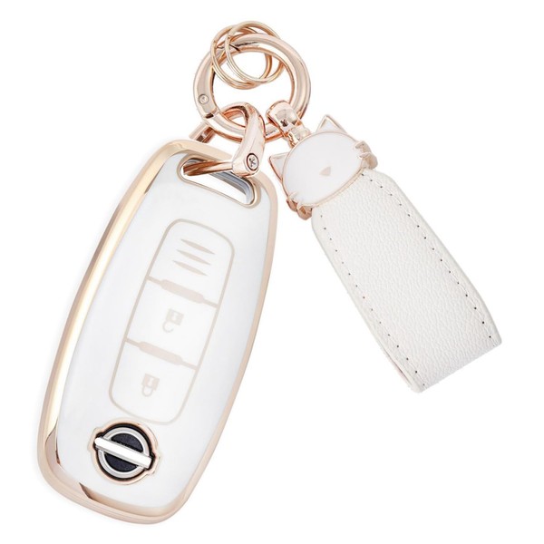 [ZANEKO] New Model X-Trail Key Case Compatible Nissan Aria Key