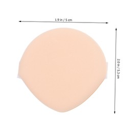 Housoutil 7pcs Dual-sided Makeup Sponges for Liquid and Face Puff Applicators for Foundation Blush and Primer Fluffy and Skin-friendly for Women