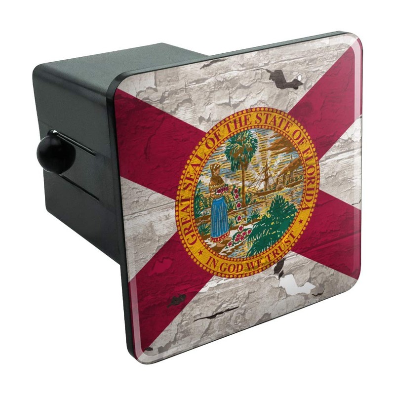 GRAPHICS & MORE Rustic Florida State Flag Distressed USA Tow