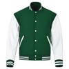 Sledwise Varsity Jacket Baseball Letterman Jacket– Wool and Leather Premium