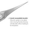 GERMANIKURE Tower Point Cuticle Scissors Grooming Scissors FINOX Stainless Steel