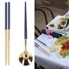 Stainless Steel Flatware Set Reusable Utensils Set Student Cutlery Storage