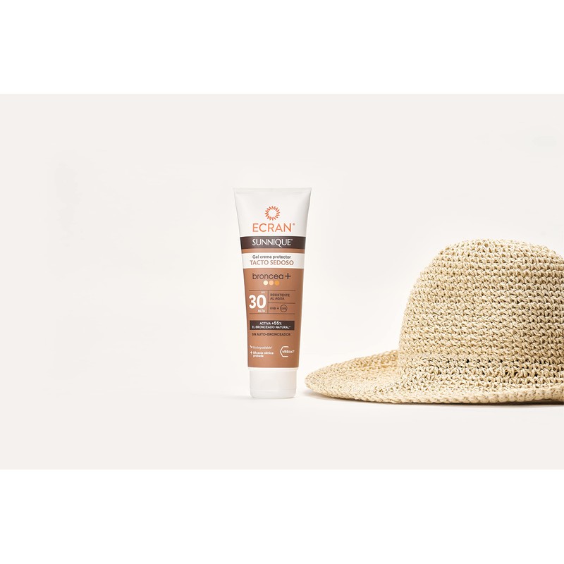 Ecran Sunnique Broncea+ Gel Crema Spf30 250 ml