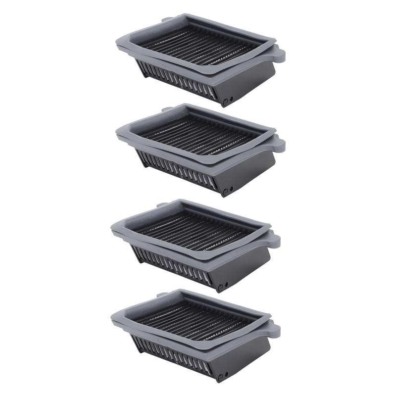 4PCS Vacuum Cleaner Filter Kit ABS Replacement Filter Part Accessories