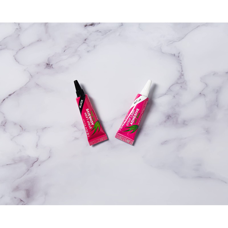 Kiss I Envy Strip Eyelash with Aloe Adhesive Black 0.25oz