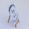 White Botanical Love is Sweet Card Sign and Easel Wedding