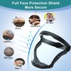 Plastic Full Face Shield Full Protection Equipment with for Unisex