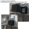 Teccle Black Window Mount for Blink Mini, Through Window Use