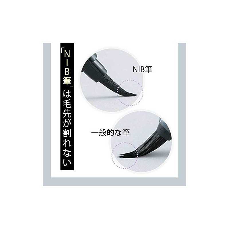 ATSUSHI NAKASHIMA Cosme Nib Liquid Eyeliner [Black x Black] Atsushina