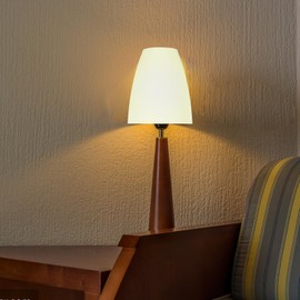 Housoutil Plastic Horseshoe Lampshade, 3PCS Frosted Plastic Small lamp Shades, White Flat Lamp Shades Ceiling for Floor Lamps, Table Lamps, Pendant Lamps, Wall Lamps